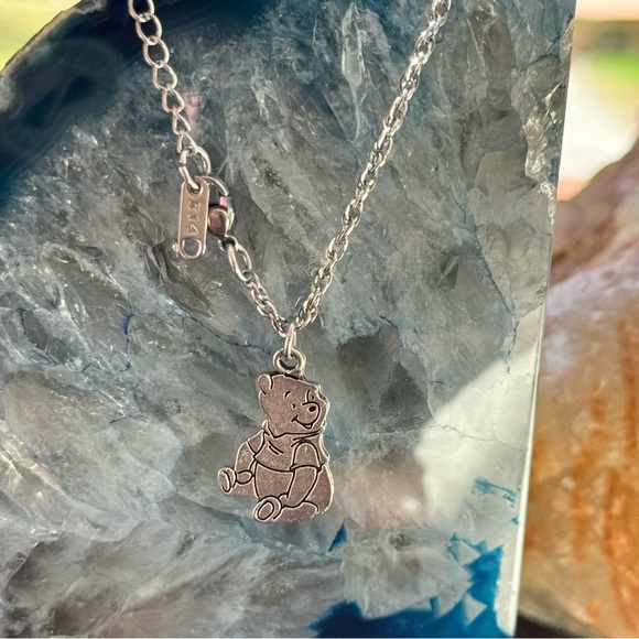 “Always Remember You’re Braver than You Believe…” Winnie the Pooh Necklace - Picture 3 of 10